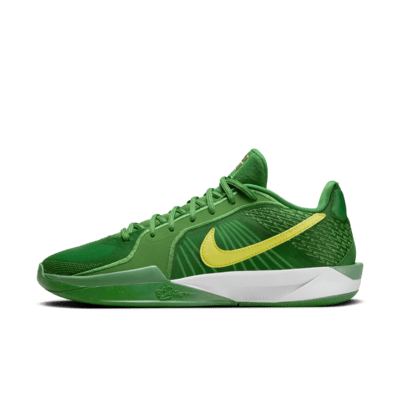 Green nike basketball shoes on sale